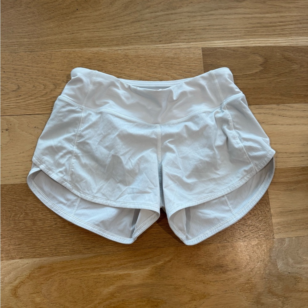 lululemon athletica White Athletic Shorts